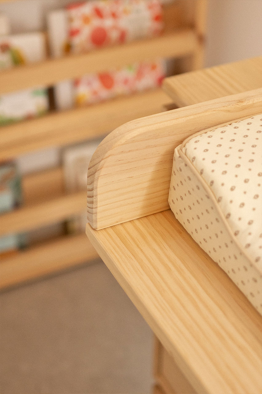 Imagen de ambiente 3 para:Comoda con cambiador en madera maciza